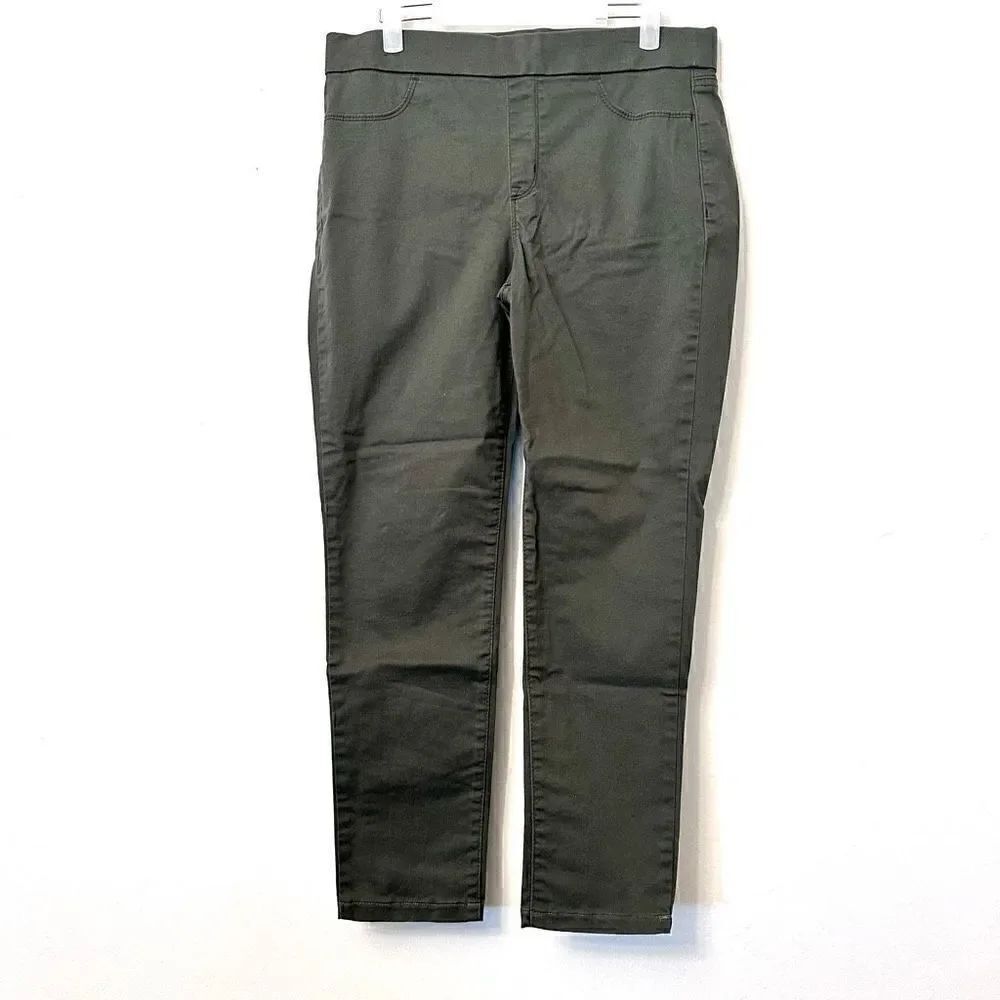 Gloria Vanderbilt Straight-Leg Mid-Rise Jeans Black Size 10